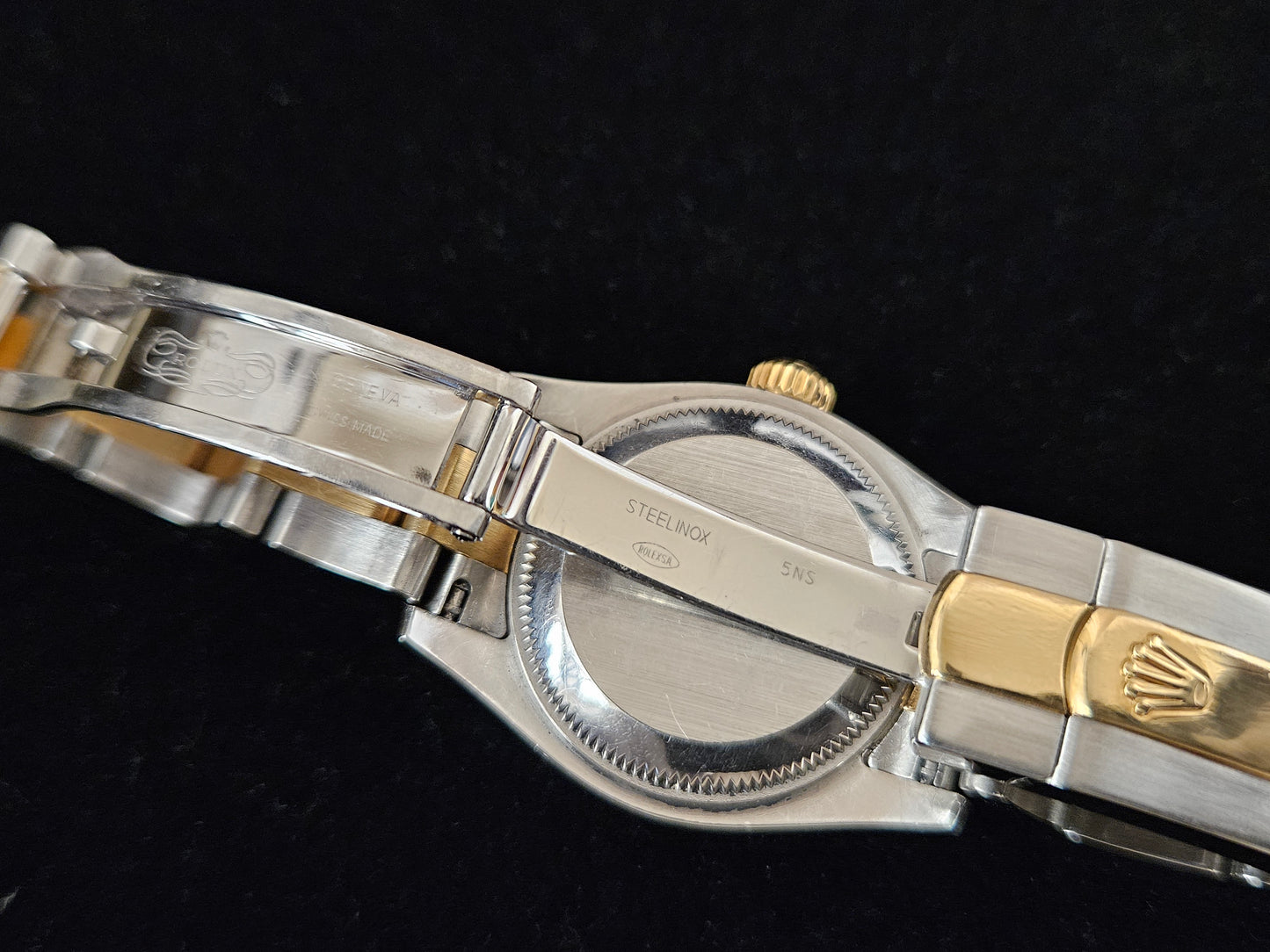 ROLEX LADY DATEJUST 18KT STST OYSTER 28MM