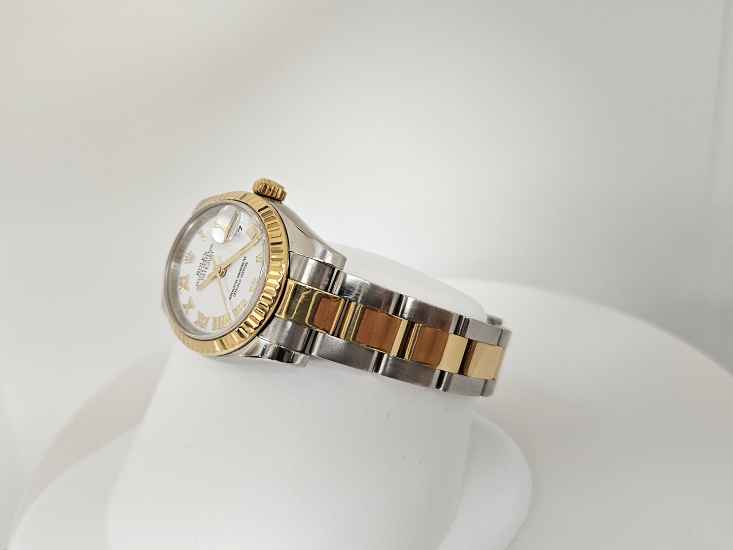 ROLEX LADY DATEJUST 18KT STST OYSTER 28MM