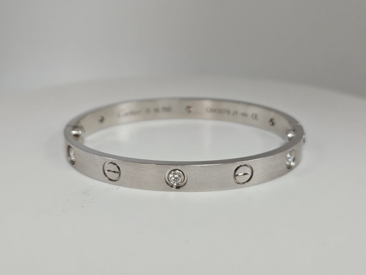CARTIER Bracelet Dia .60cttw 18KWG