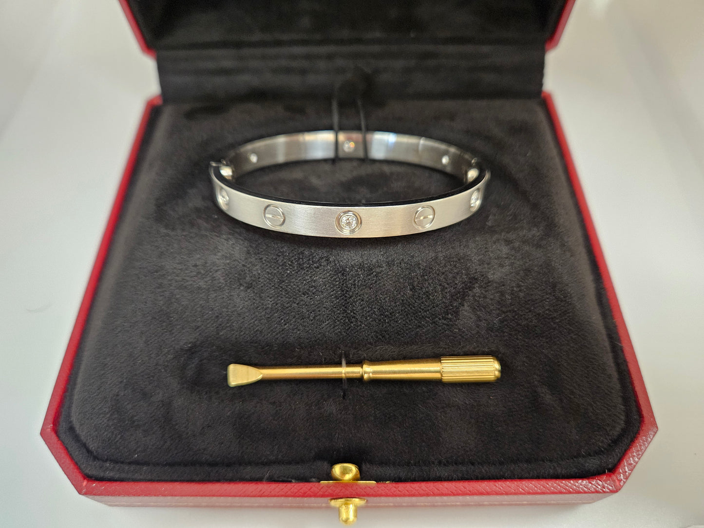 CARTIER Bracelet Dia .60cttw 18KWG