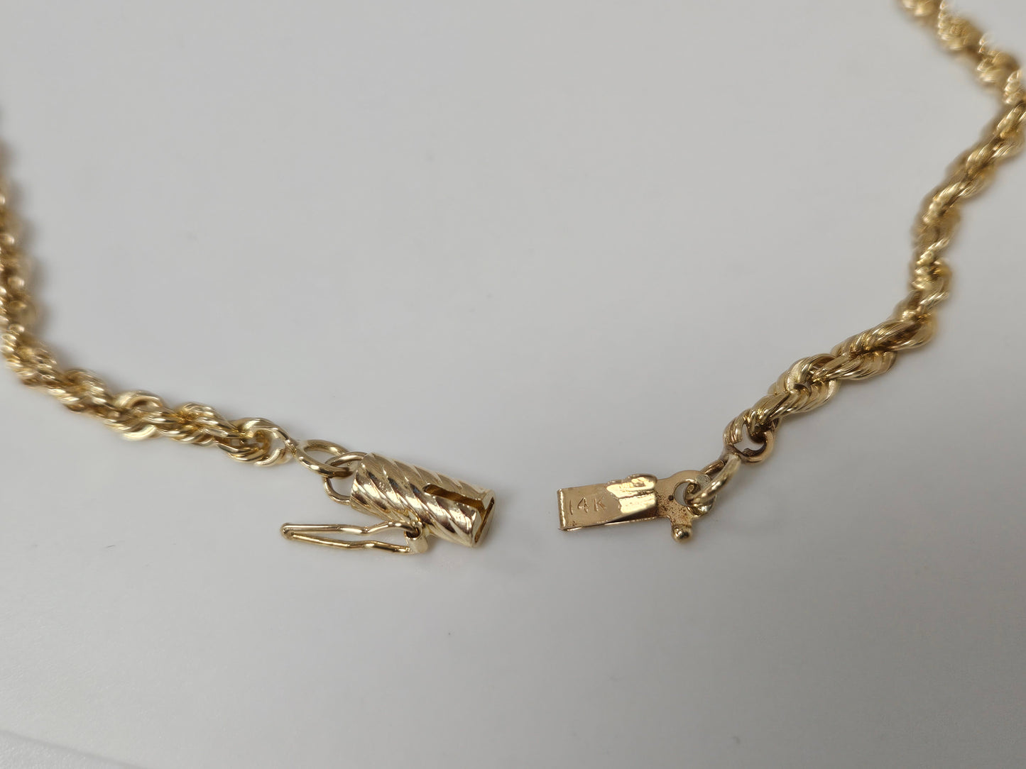 Solid DC Rope Chain 14kyg 3mm 22" 18.6g