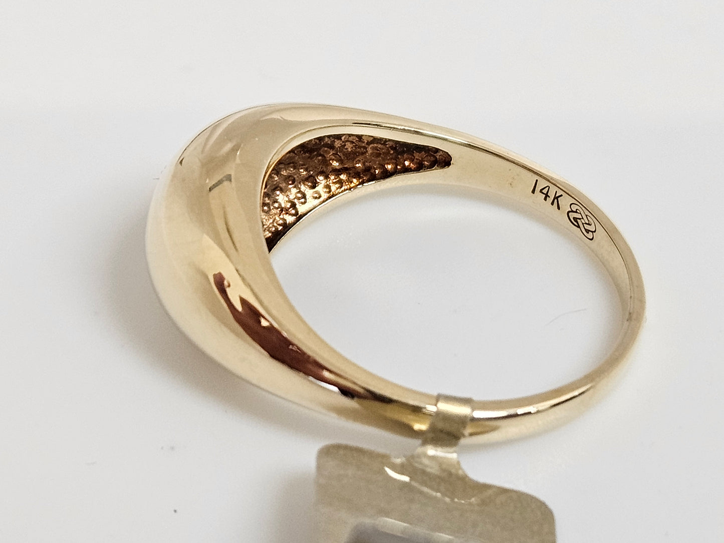 DOME RING 14KYG 3.9G