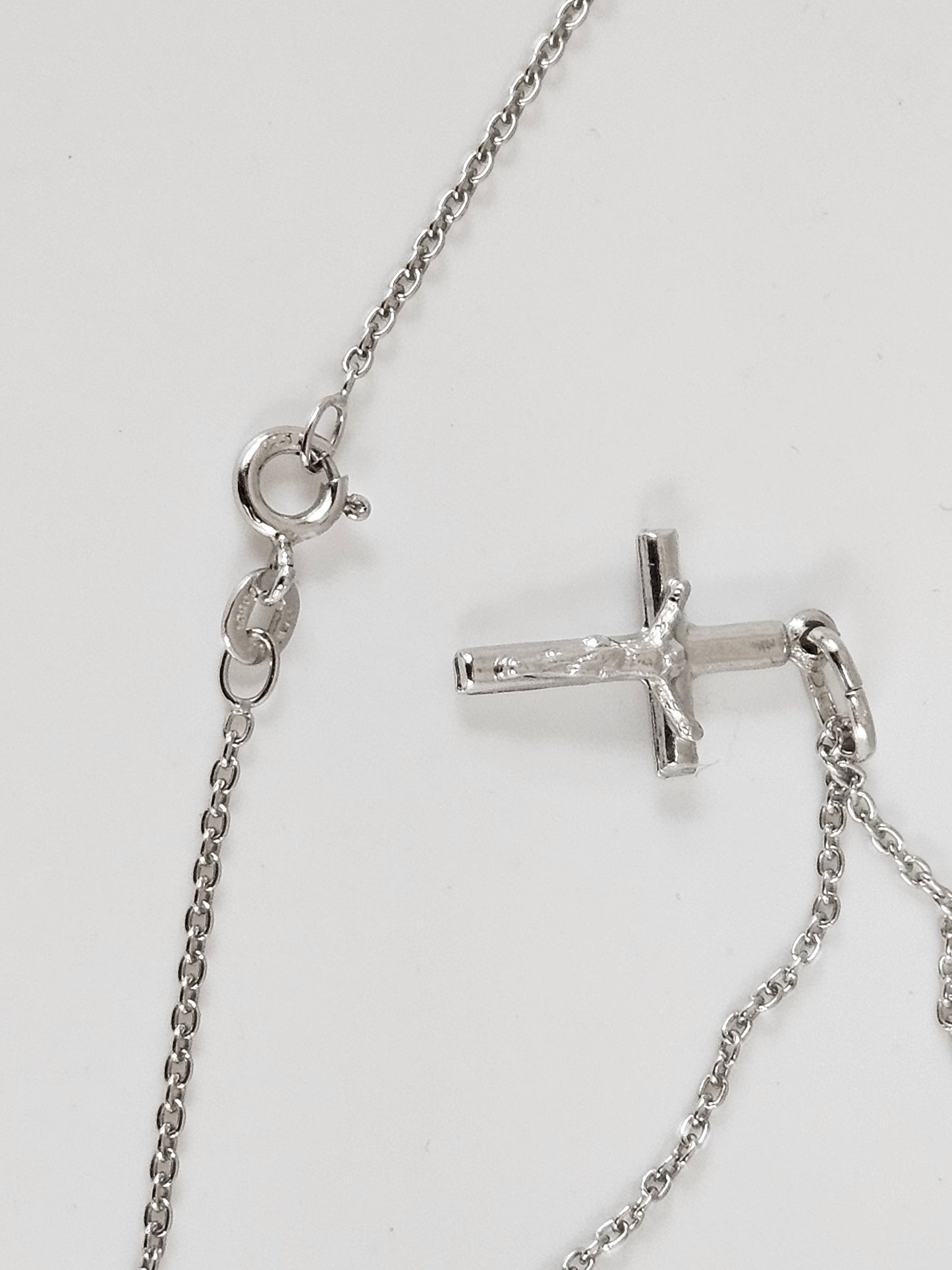 CRUCIFIX pendant W/16"Chain SS