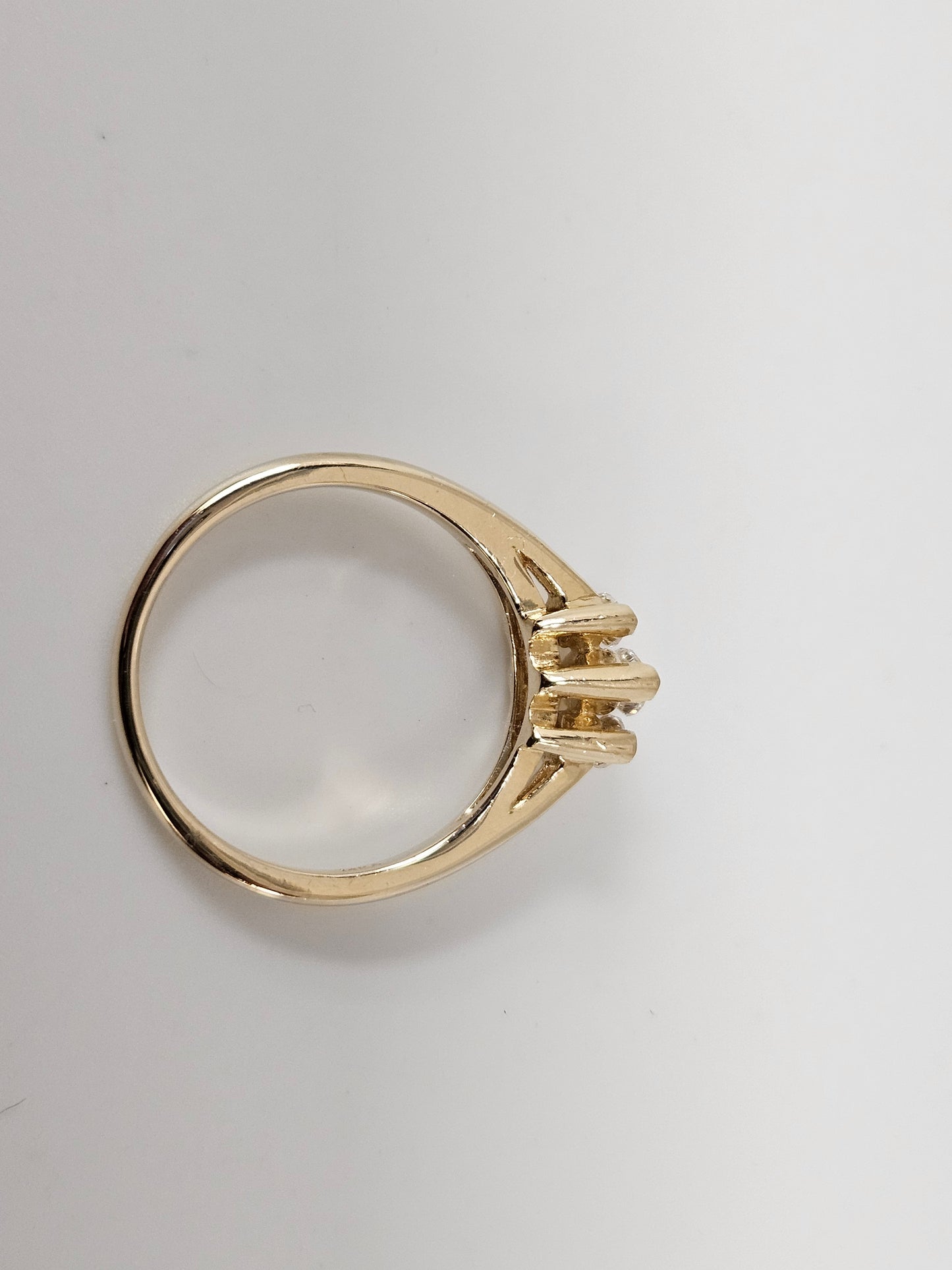 3 Marquise Dia Ring .55CTTW F/VS2 14kYG