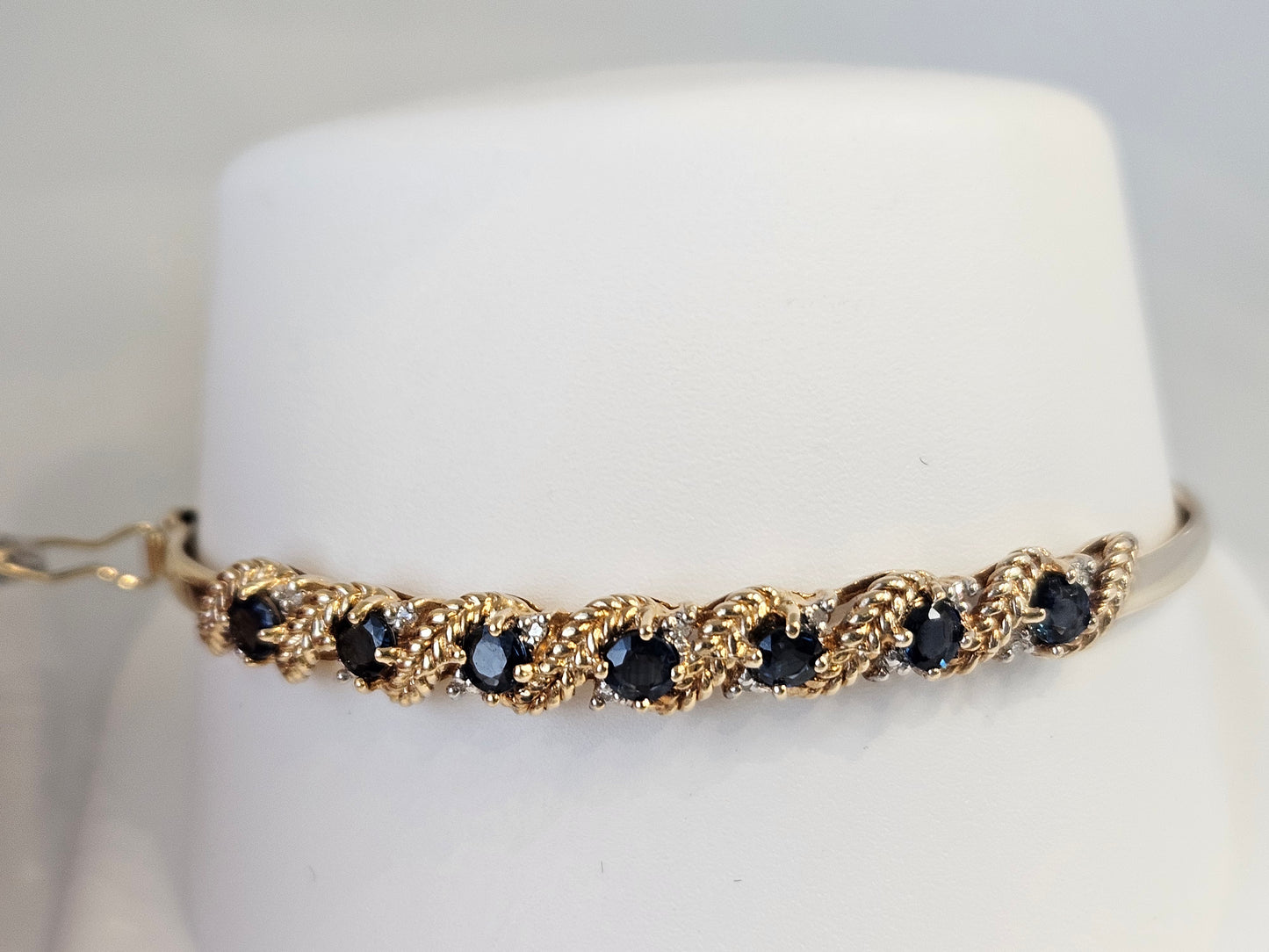 SAPP/DIA BANGLE BRAC 14KYG