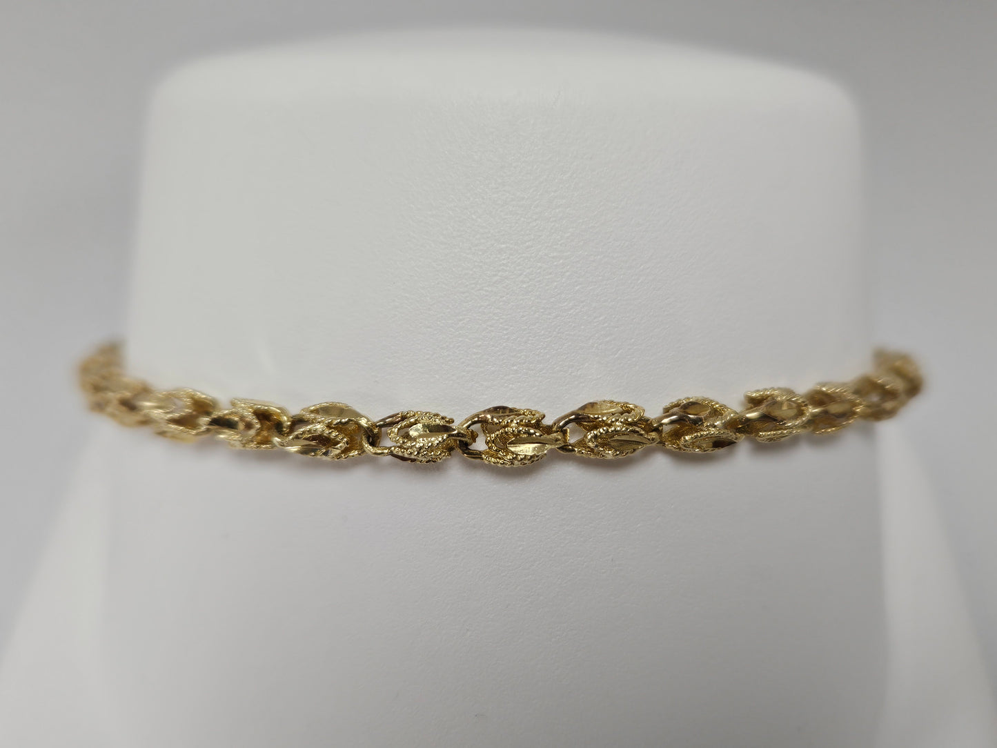 TURKISH ROPE BRACELET 7" 14KYG 4.7g