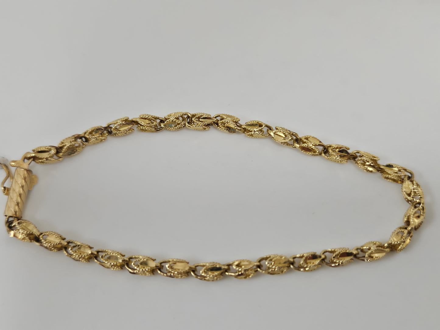 TURKISH ROPE BRACELET 7" 14KYG 4.7g