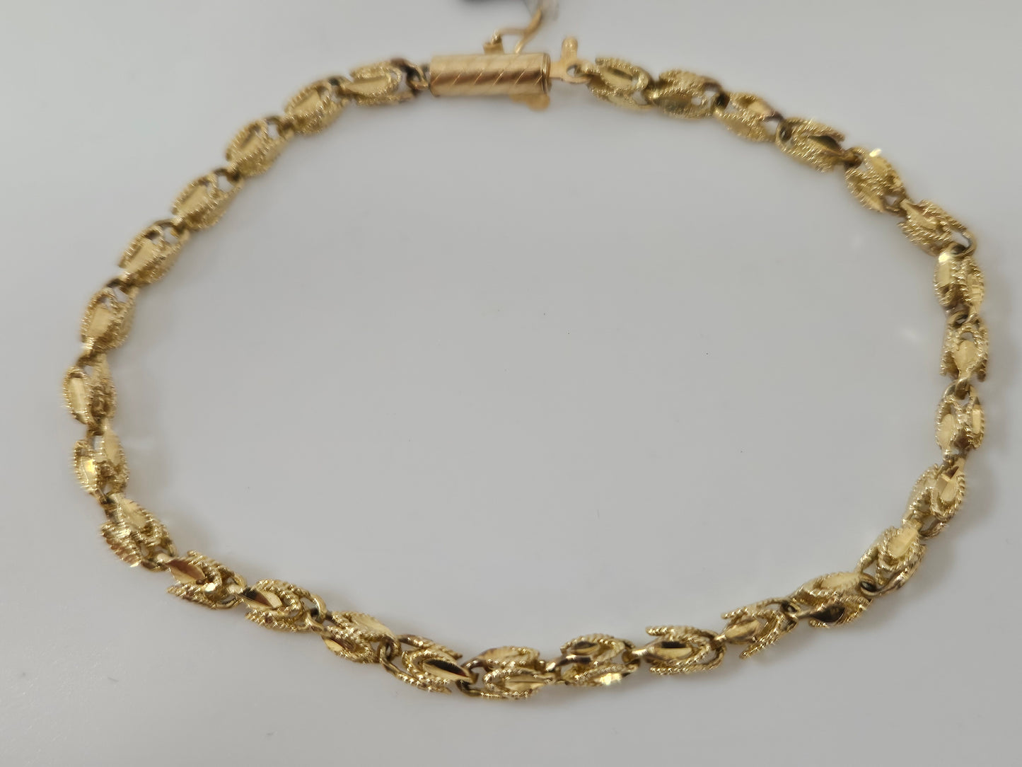 TURKISH ROPE BRACELET 7" 14KYG 4.7g
