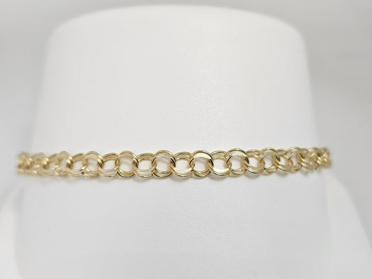 DBL LNK Charm BRAC 14KYG 3.3g