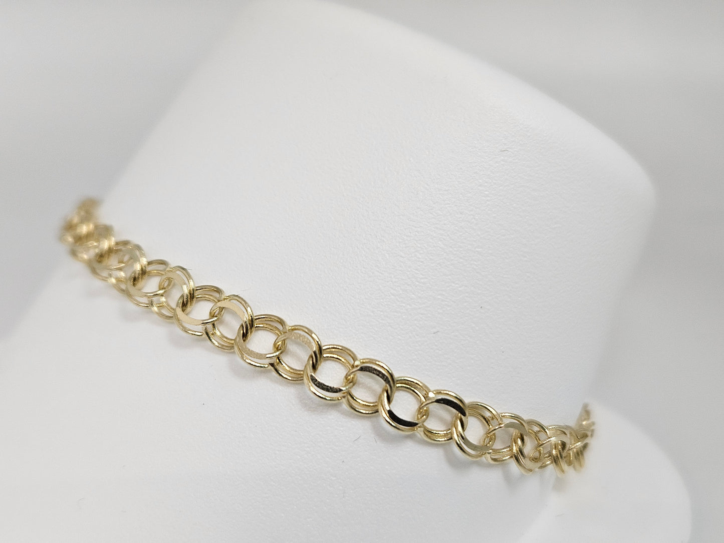 DBL LNK Charm BRAC 14KYG 3.3g