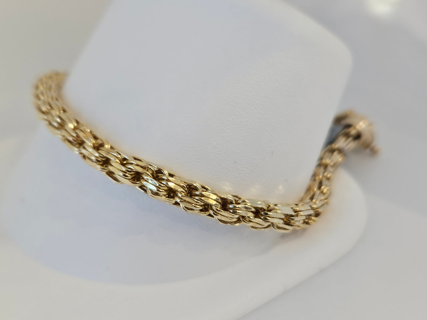 Textured Rope BRAC 8.5" 14KYG 4.8mm 5.7g