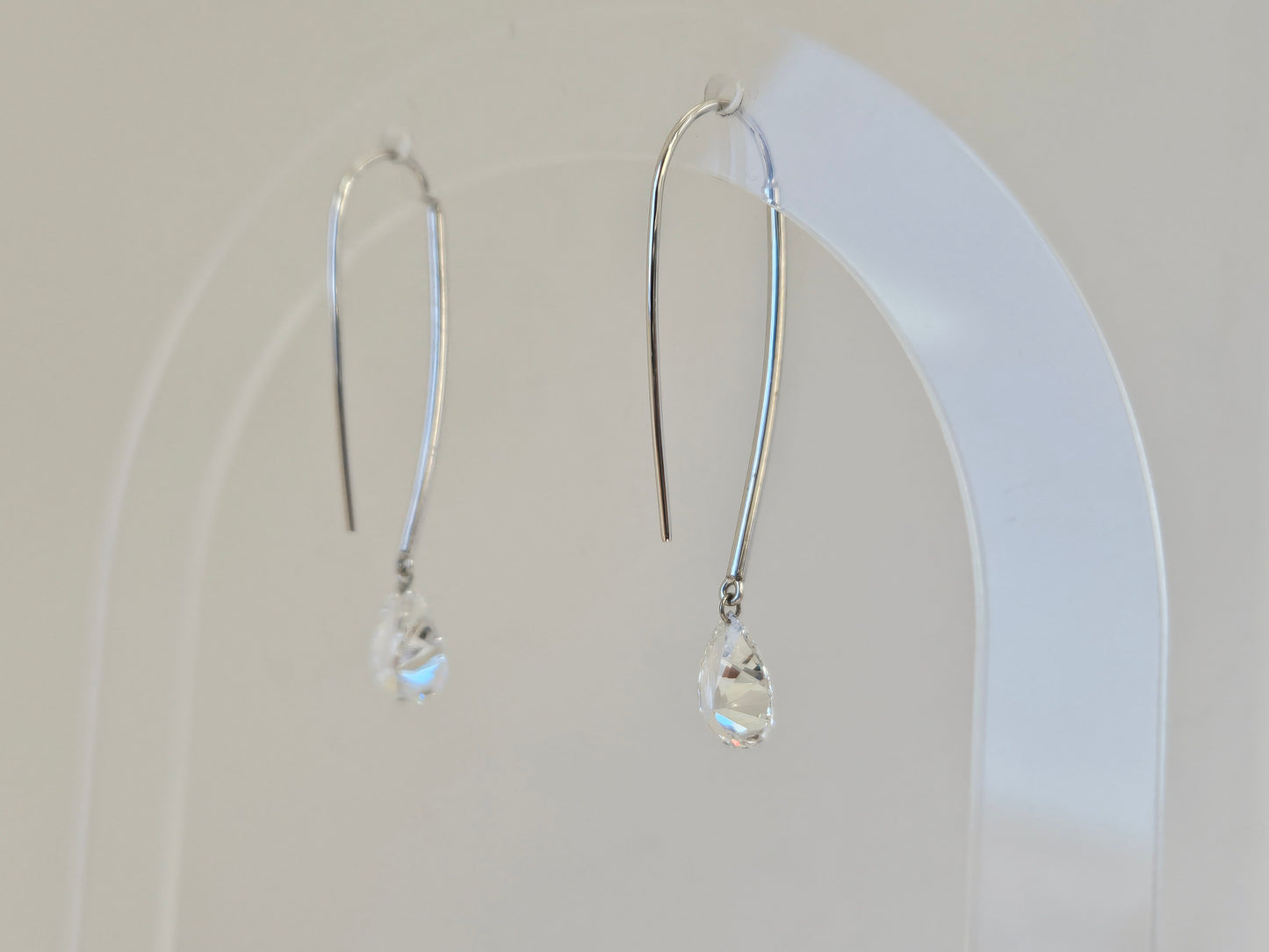 PS Floating Dia Ears 2.18ct tw E/VS2 14KTWG