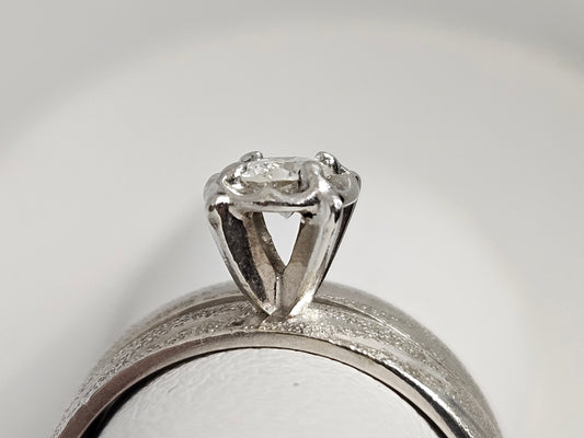 Vintage Illusion Wed Set .15CT DIA 14KTWG