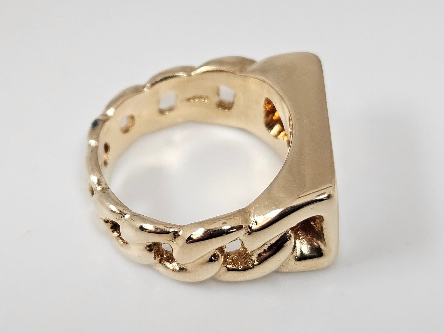 DIA Signet Ring .40cttw 14KYG 16g Sz7.25