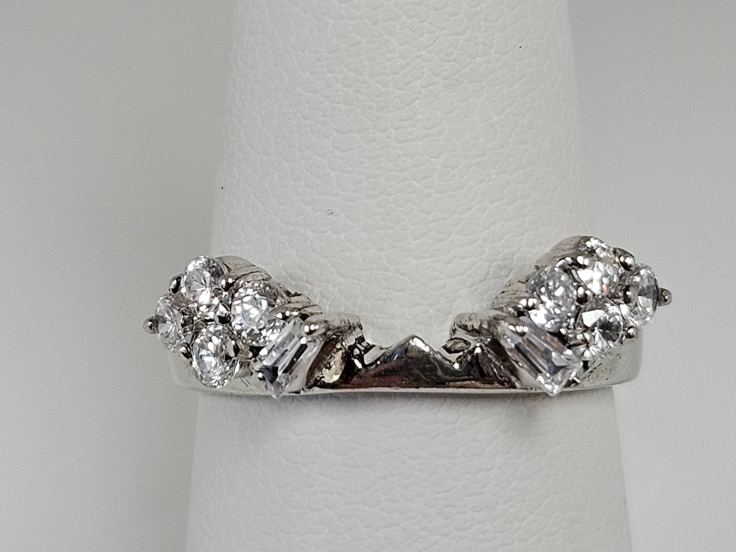 Sterling Silver Wrap to fit Solitaire Sz7 (R1045)