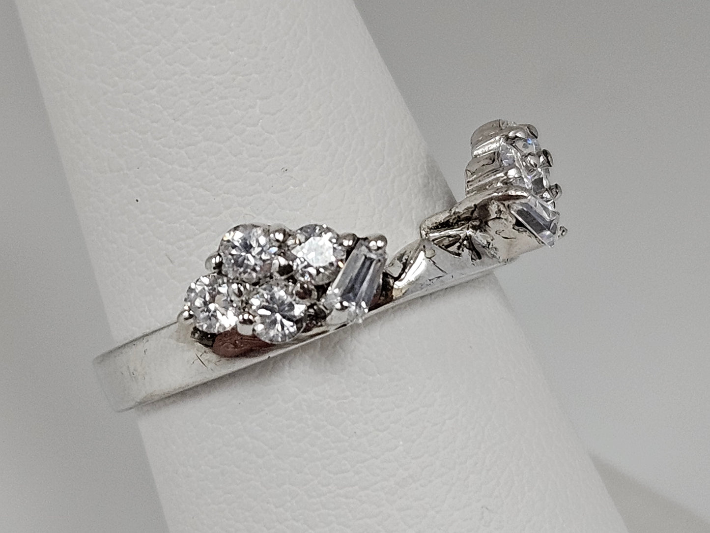 Sterling Silver Wrap to fit Solitaire Sz7 (R1045)