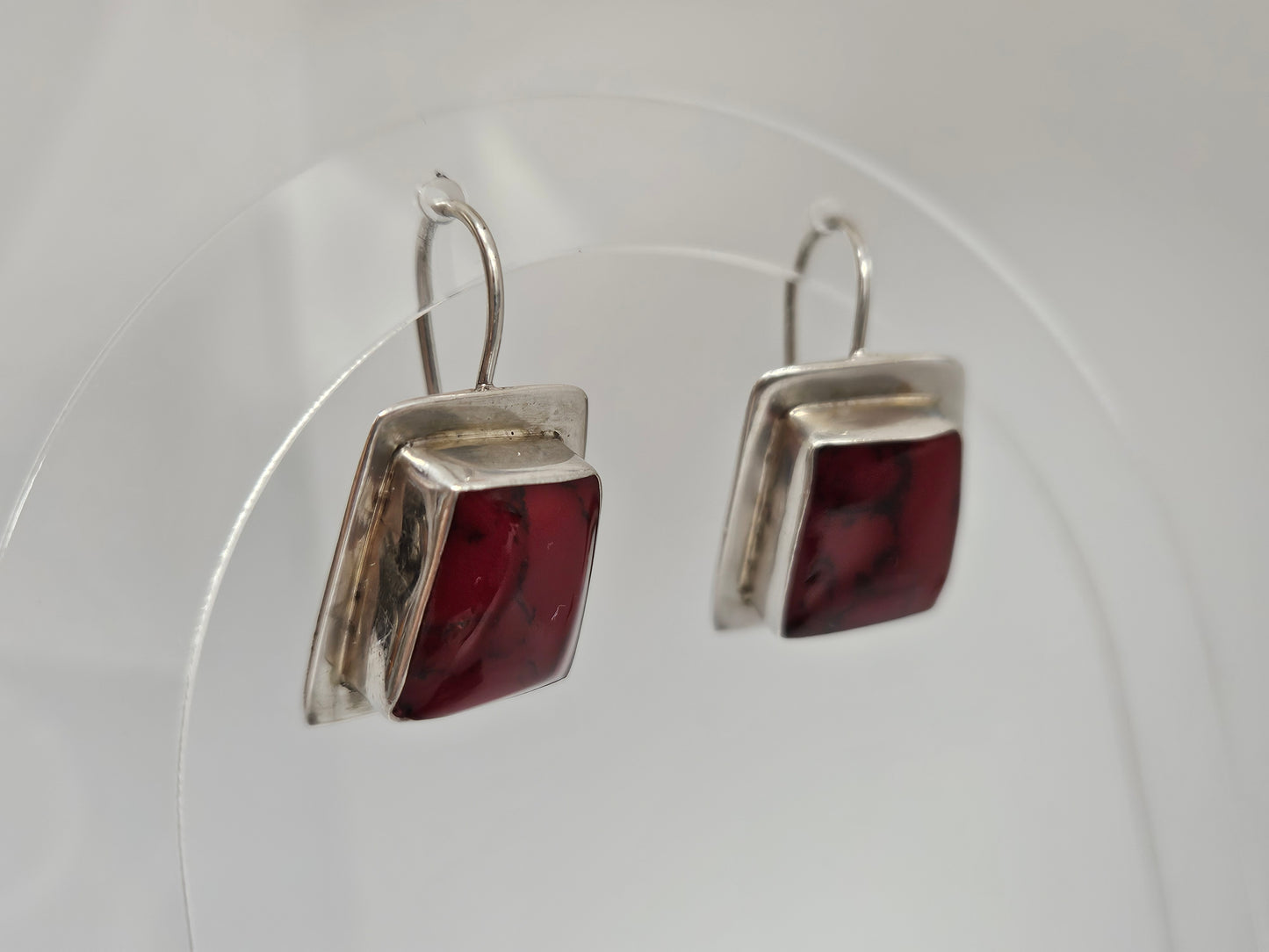 SS CARNELIAN EARRING