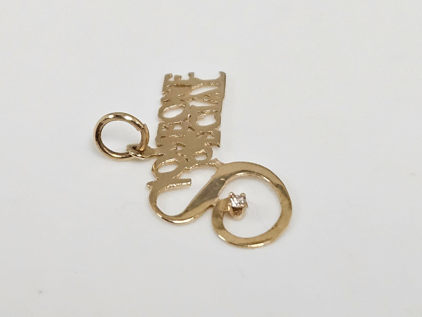 Someone special .01ct DIA. 14KYG CHARM