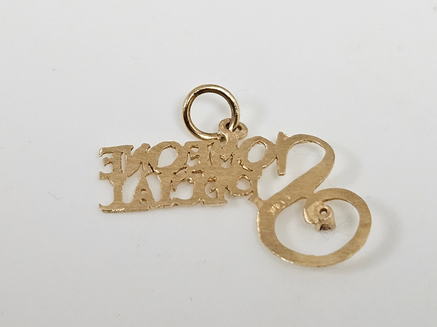 Someone special .01ct DIA. 14KYG CHARM