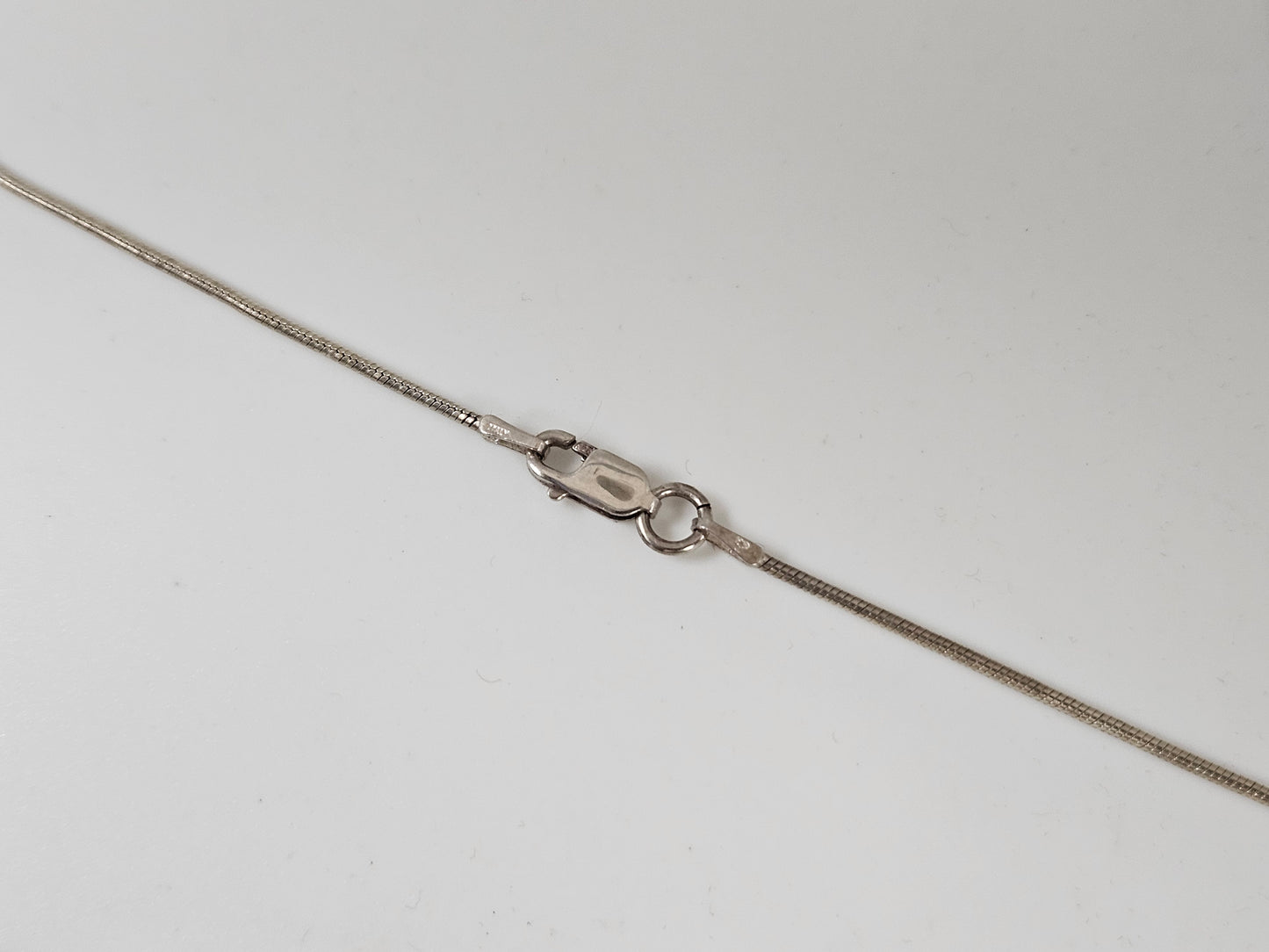 18" SS Snake Chain SS Medic Alert pendent