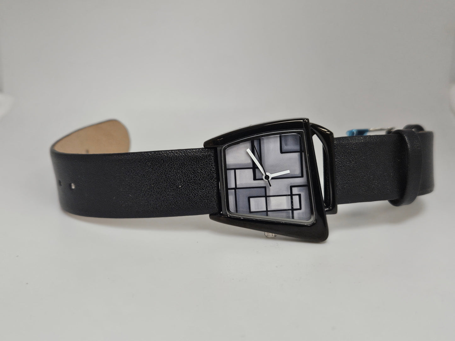 SONYA PAZ GEOMETRIC WATCH BLK/GREY WATCH