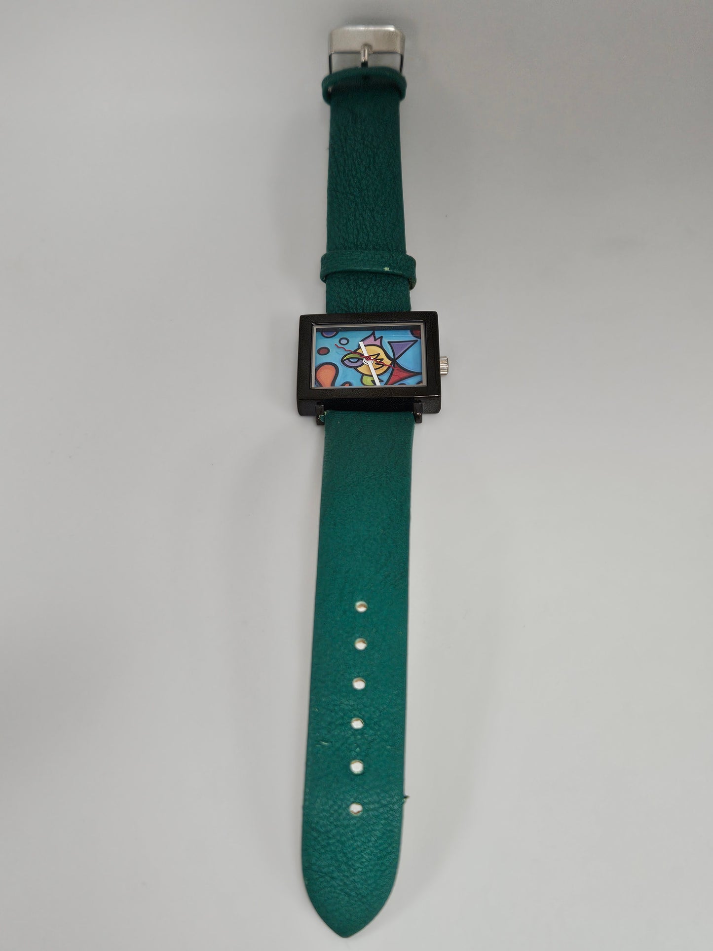 SONYA PAZ FISH WATCH GREEN BAND