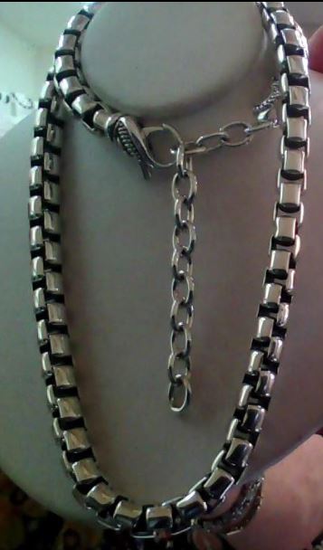 SS RD BOX NECK 6.75MM 18-22" JOHN HARDY COLECT