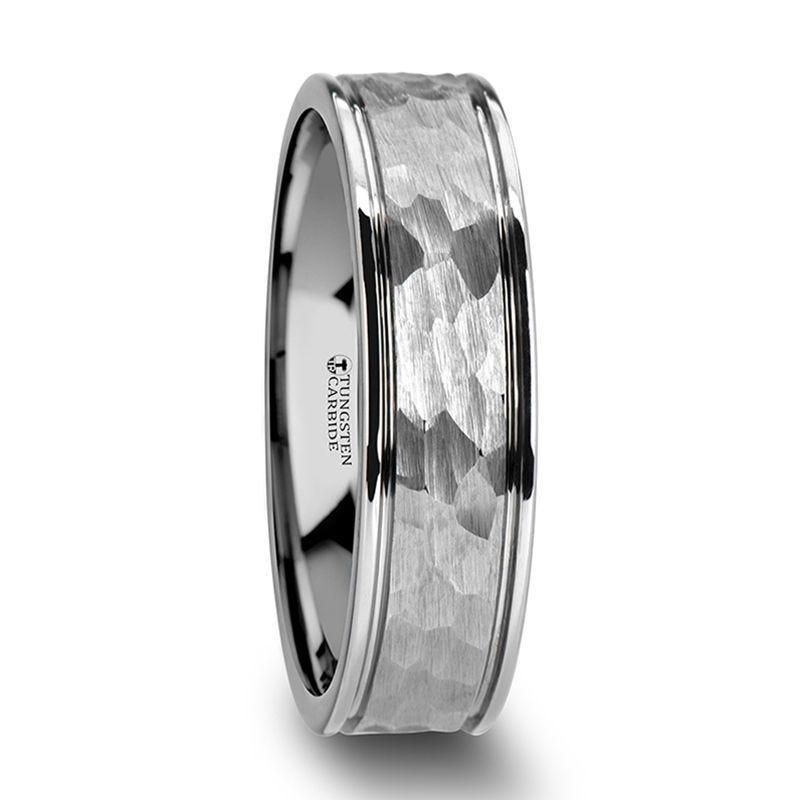 6mm Men's Wedding Band with Dual Offset - THORNTON