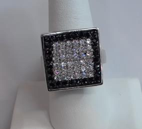 SS CZ BLK & WHITE (R1058)