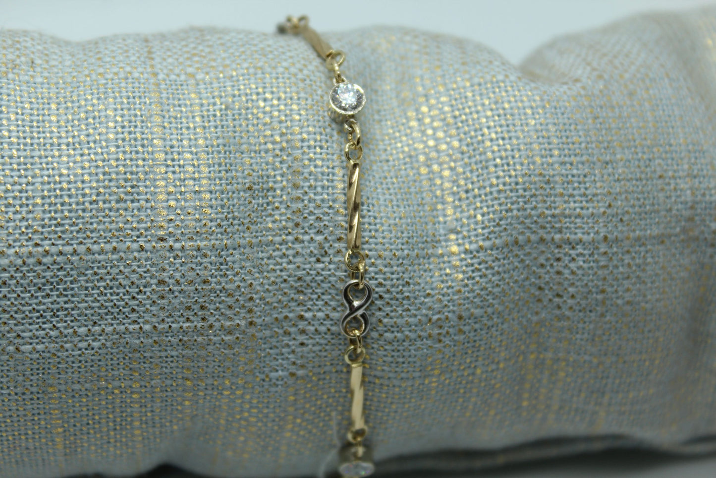DIAMOND BEZEL, TWIST BRAC 14KT, 1.32 CTTW