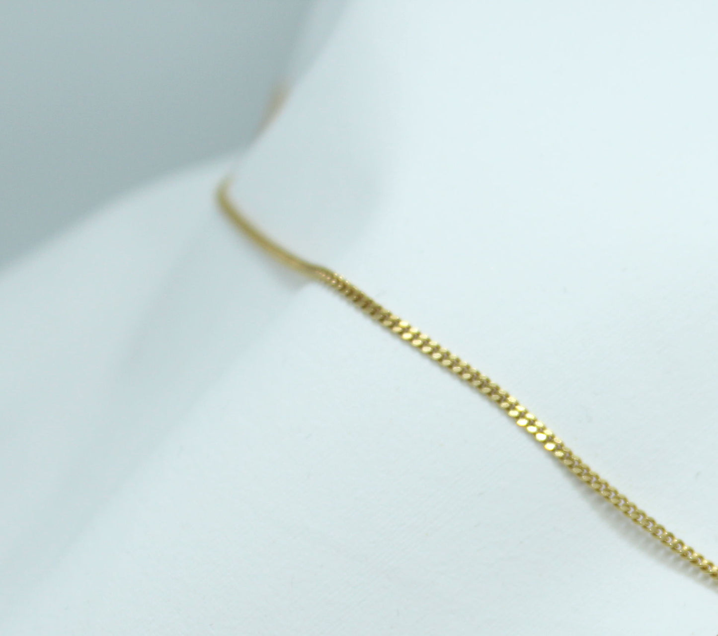 18" 14KT YG CUBAN LINK