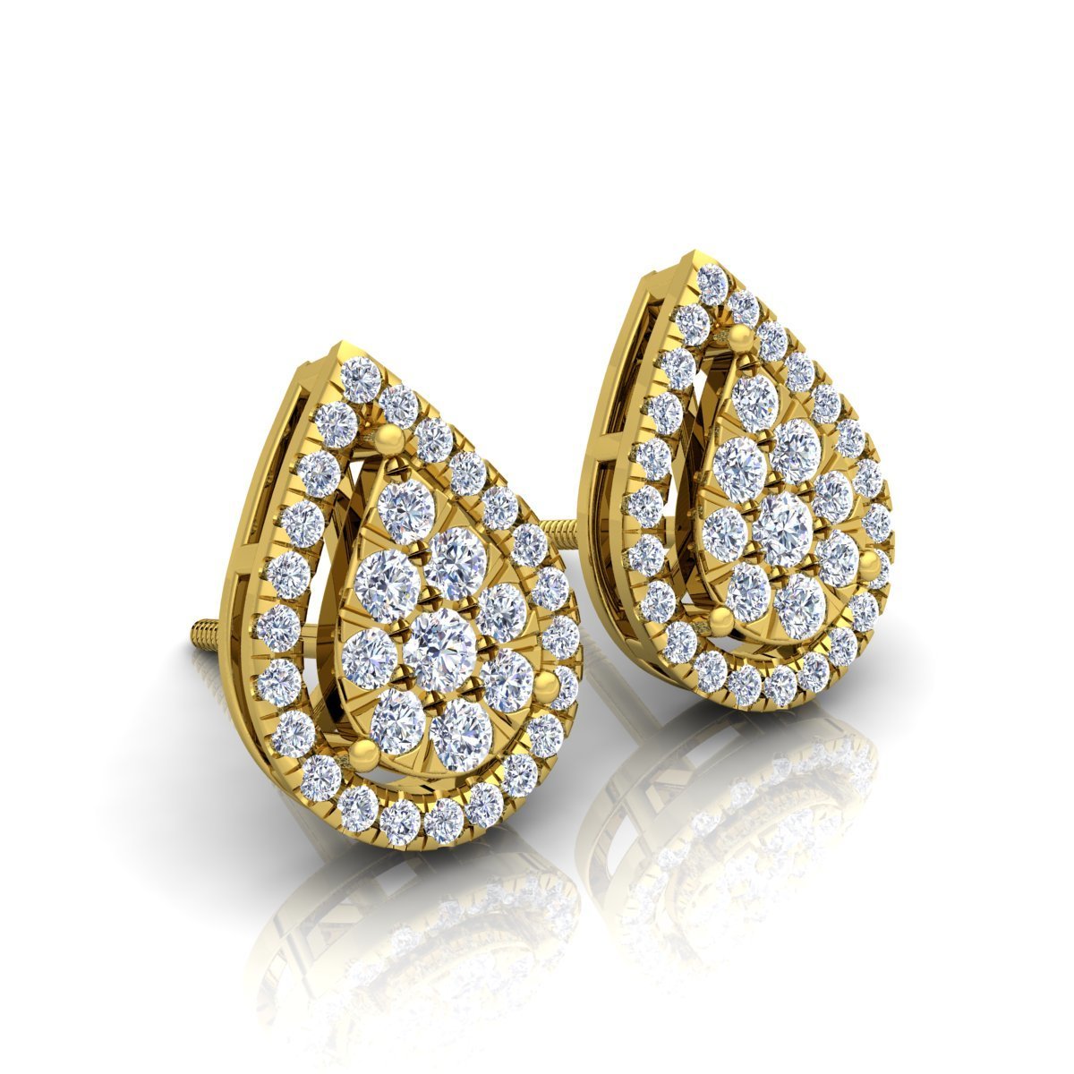 E 0022: Yellow Gold 14K 0.86 D VVS2