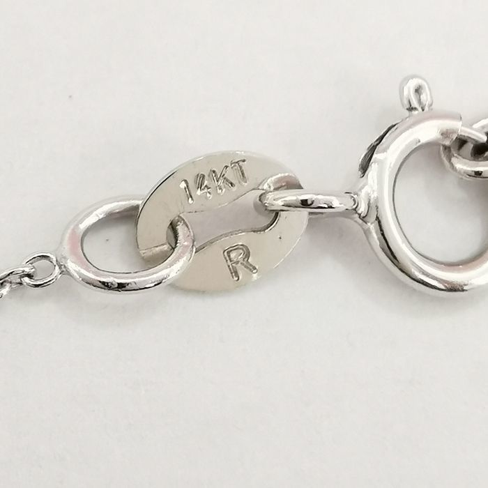 NP050DVS2WG: White Gold 14K 0.50CT D VS2