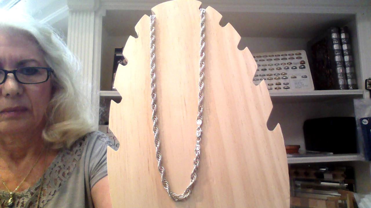 SS CHAIN OPEN ROPE 5MM 30"