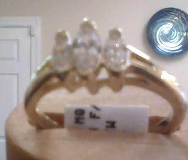 Stunning 3-Stone Marquise Diamond Ring