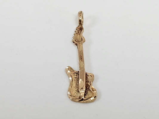 Guitar Charm 14KT YG