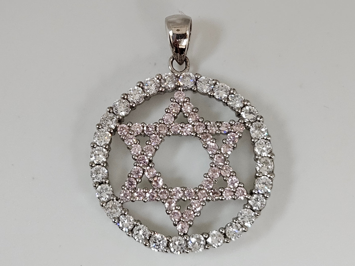 CZ STAR OF DAVID SS