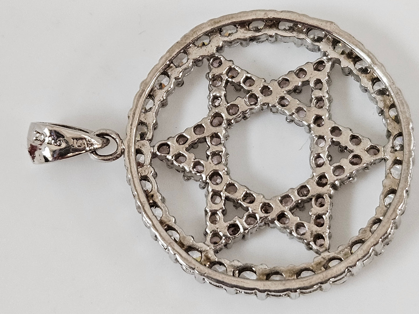 CZ STAR OF DAVID SS