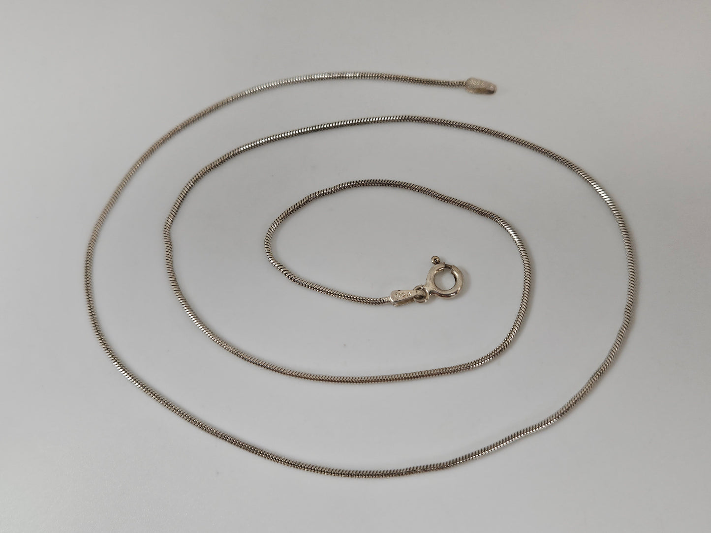 SS 18"SNAKE 1MM CHAIN