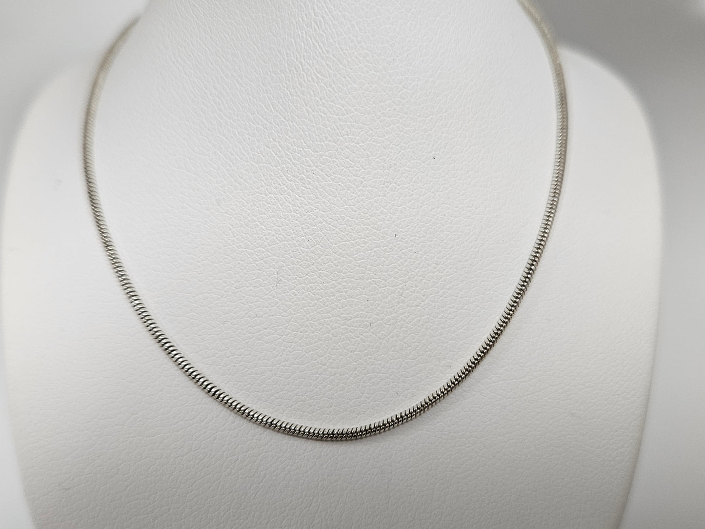 SS 18"SNAKE 1MM CHAIN