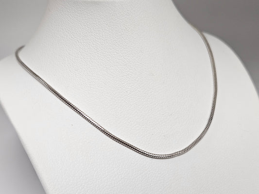 SS SNAKE CHAIN 18" 1MM
