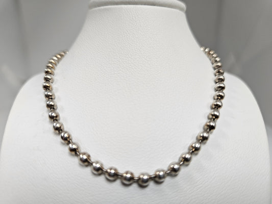 SS 16" SOLID BEADED Chain