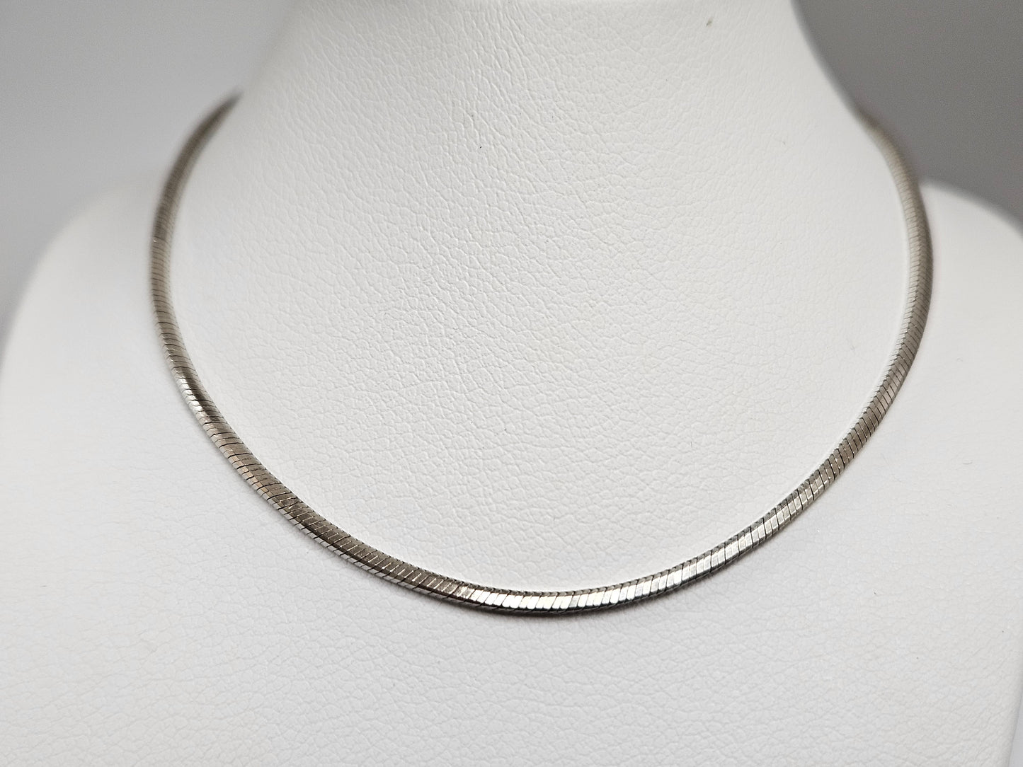 SS 18" Square Snake 1.2mm Chain