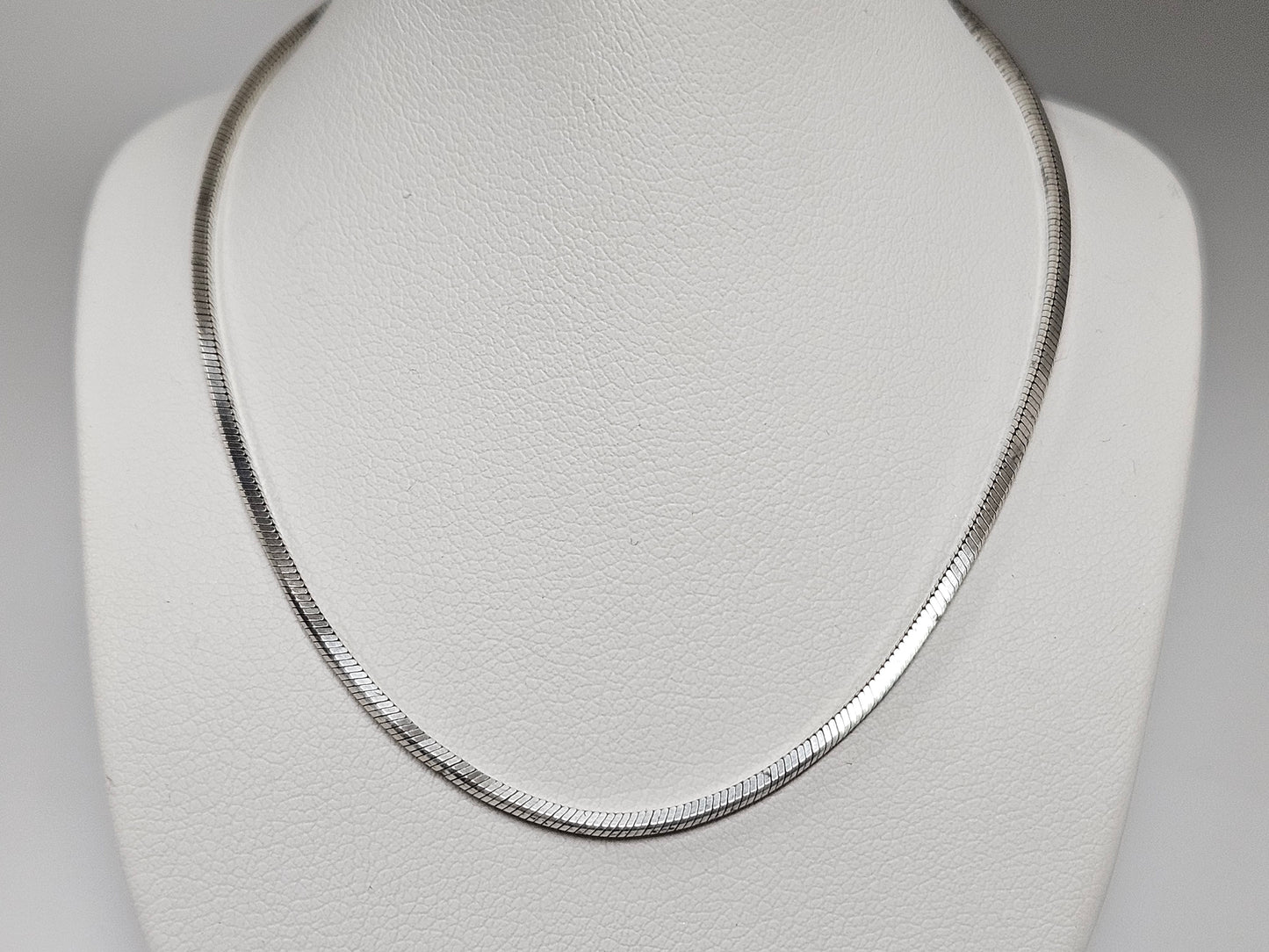 SS 18" Square Snake 1.2mm Chain