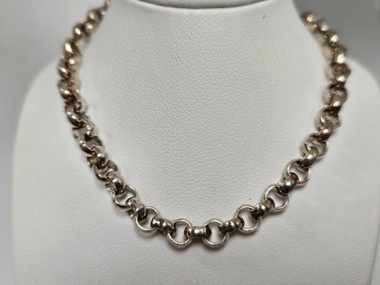 SS  ROLO CHAIN 22" 4MM