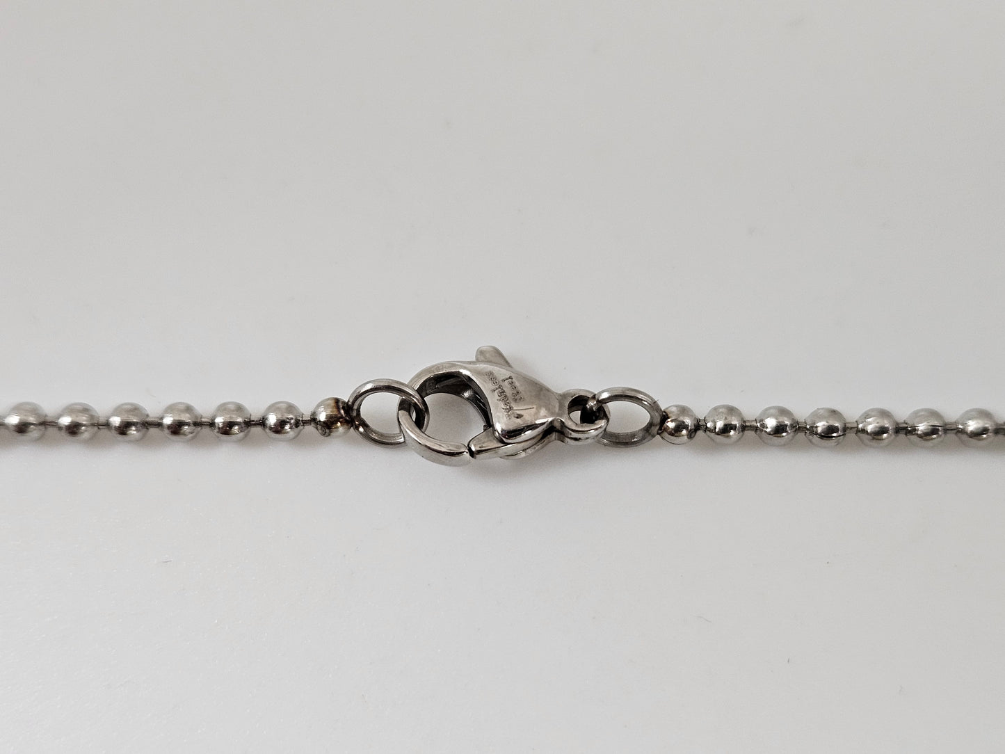 STST DOGTAG MEDIC ALERT Beaded chain