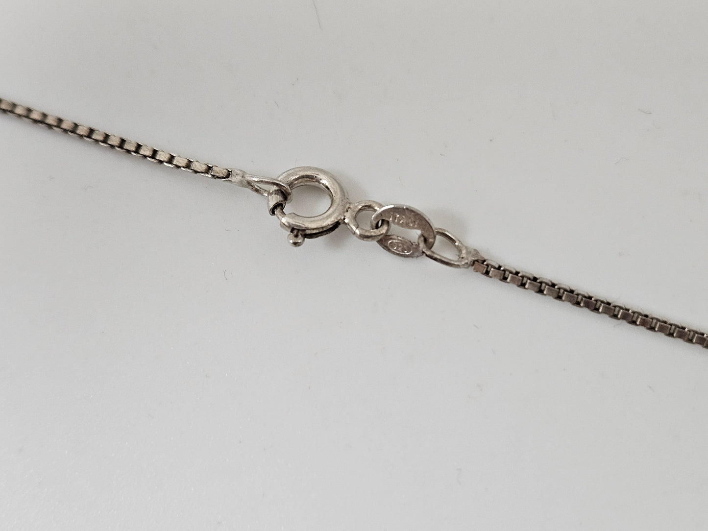 17" SS BOX CHAIN 1MM medic pendent