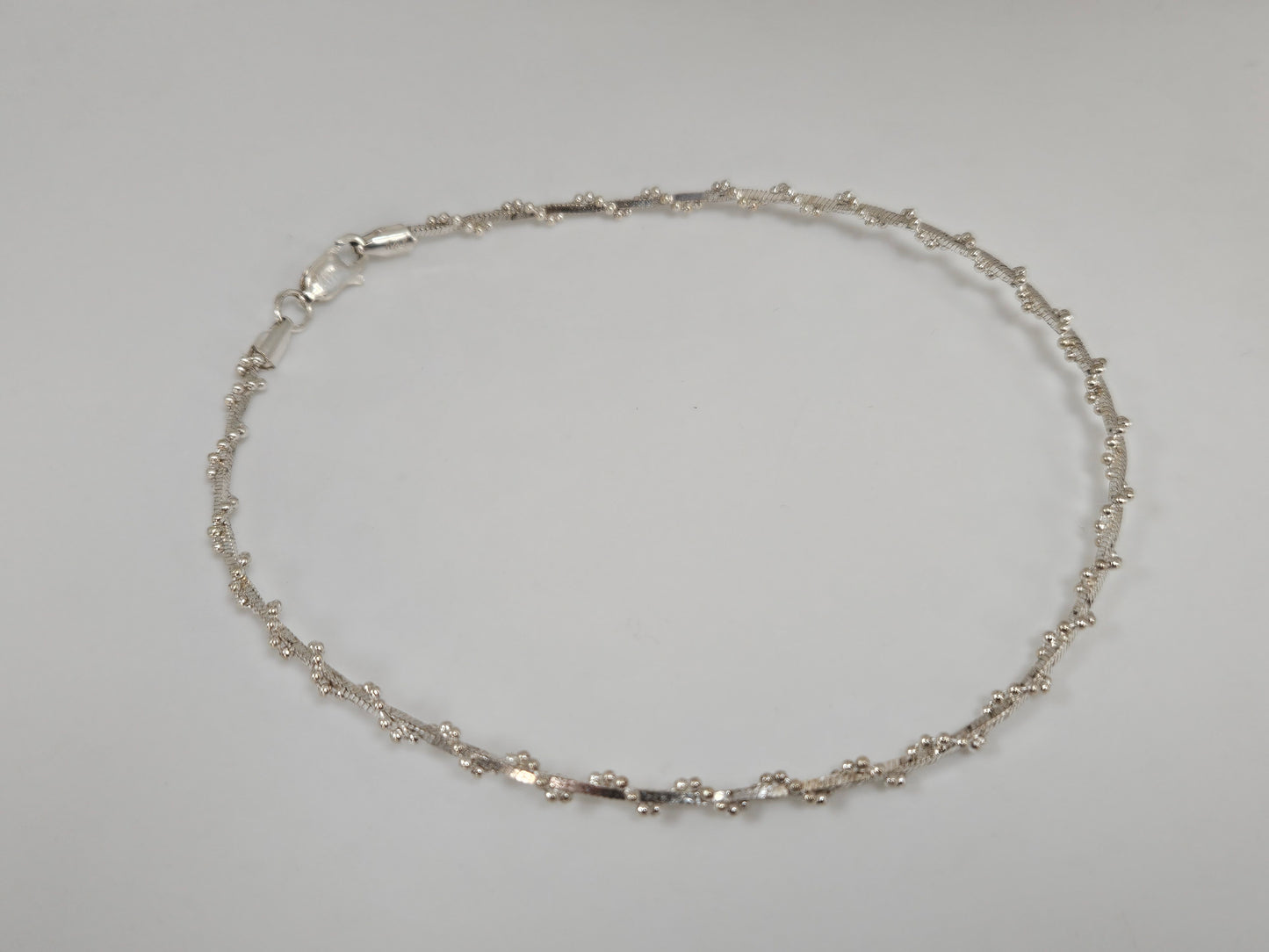 SS 10" FANCY SPIRAL Bracelet