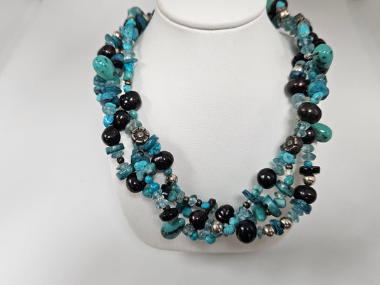 SS TORQ. & APETITE ALL Natural Necklace