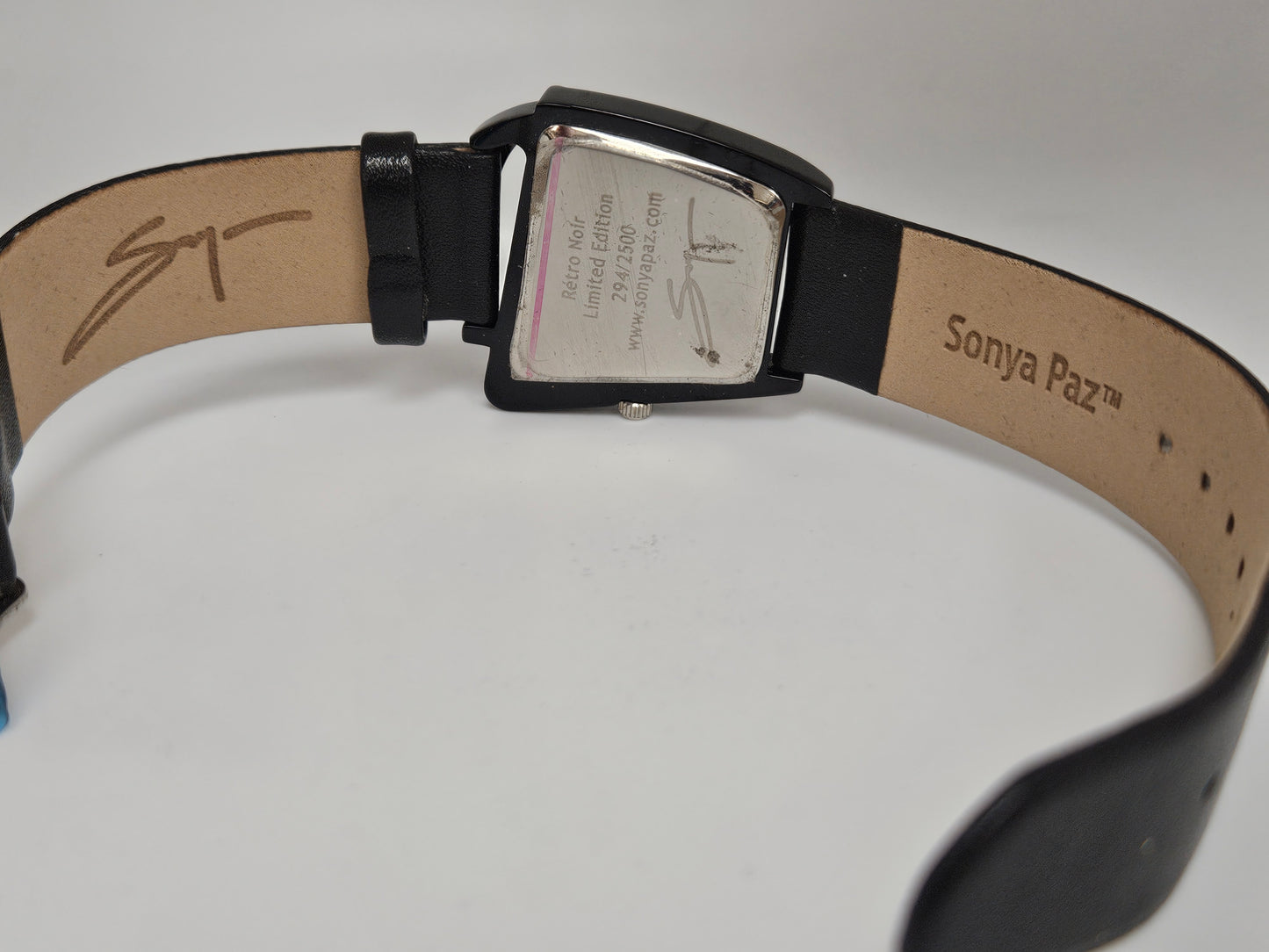 SONYA PAZ GEOMETRIC WATCH BLK/GREY WATCH
